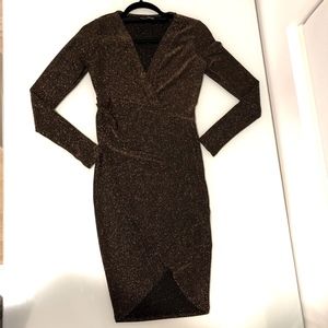 Metallic Party Dress